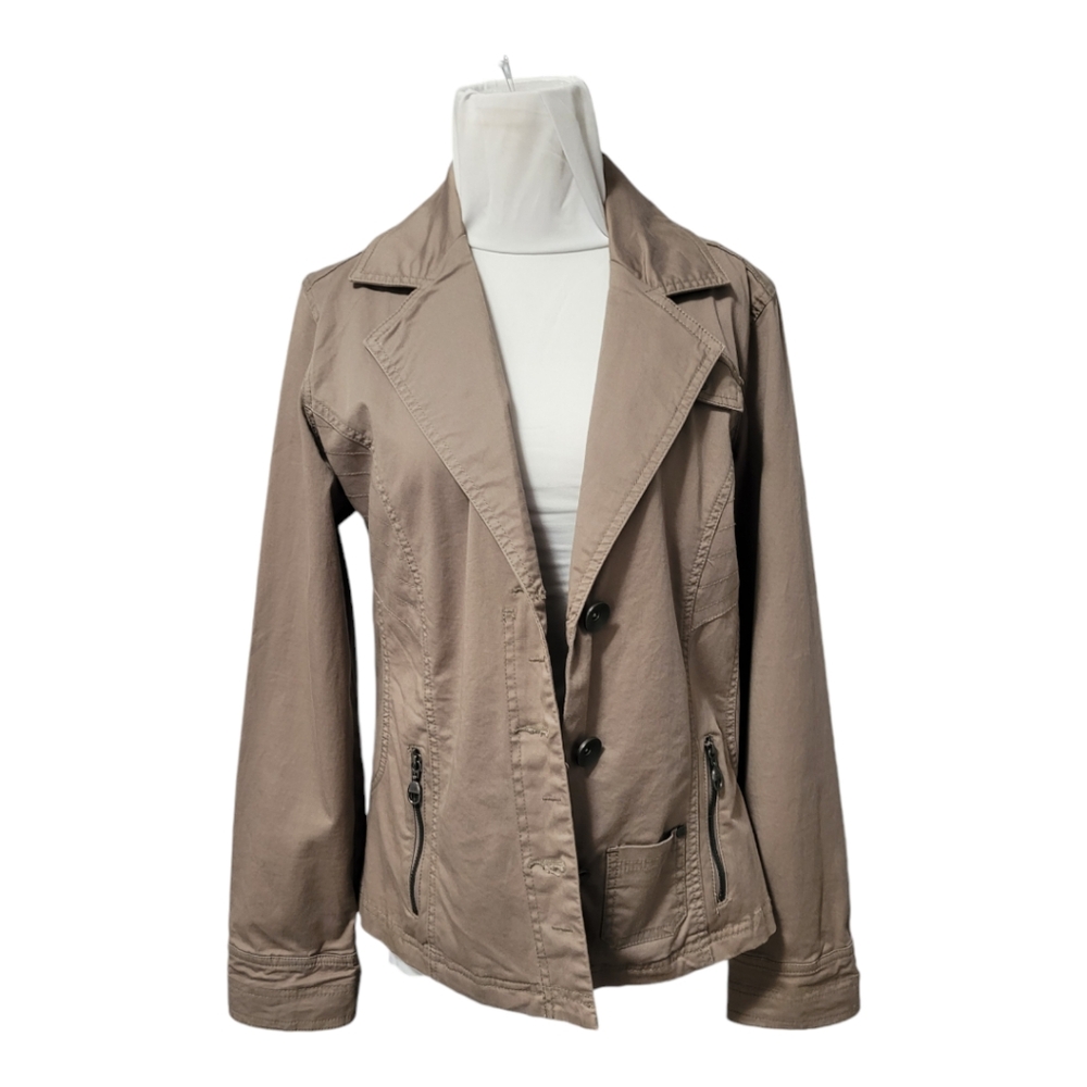 Cecil Fall Jacket, khaki‎ brown, utilitarian